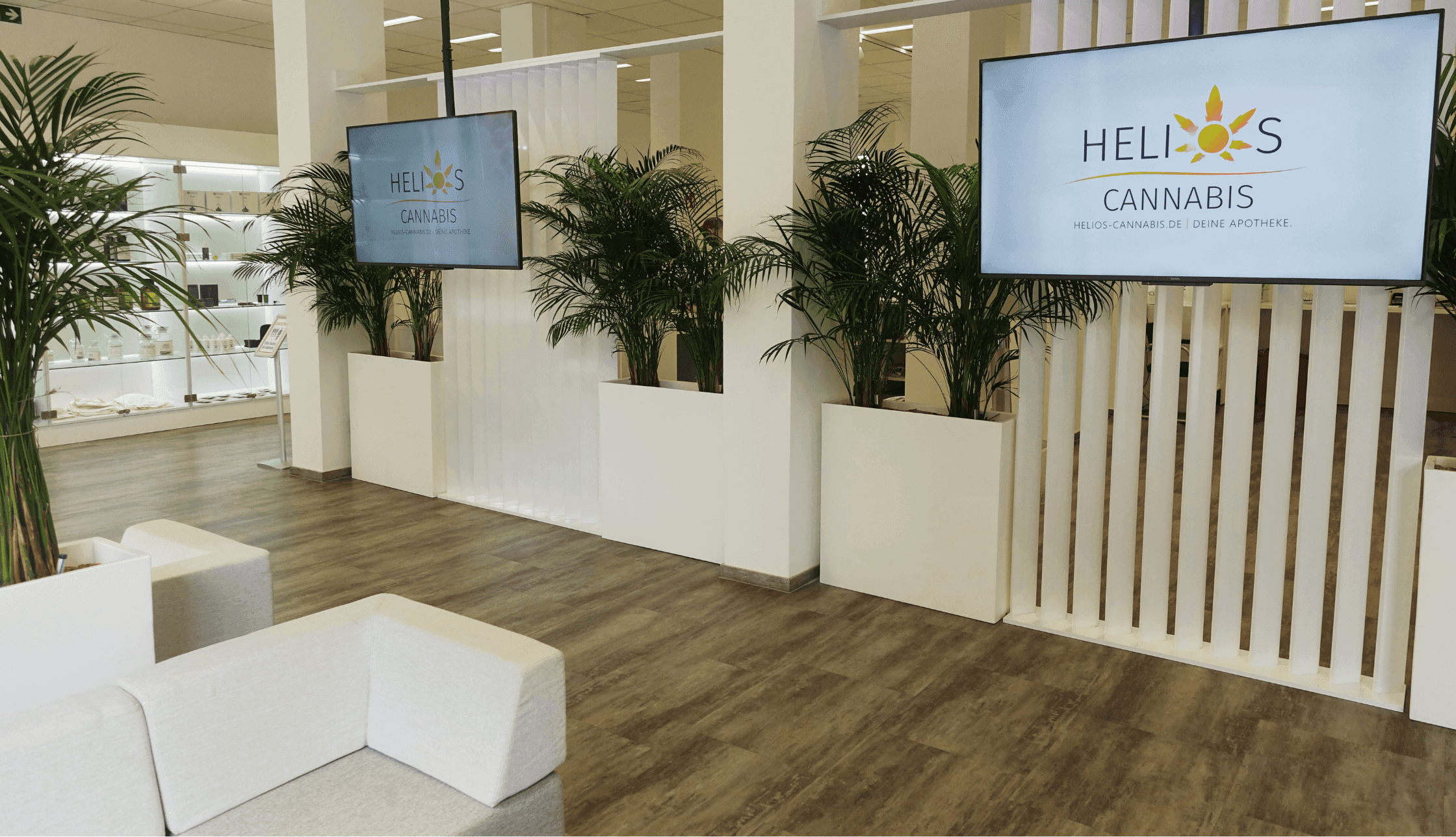 Geschäftsräume der Helios Cannabis – Perspektive 2